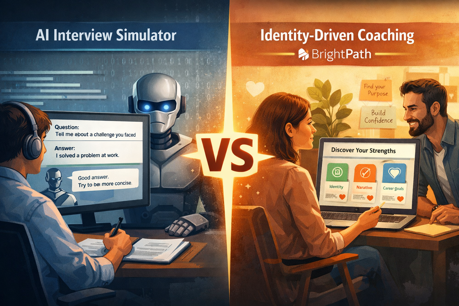 Why Interview Simulators Fail — And Why Identity‑Driven Coaching Is the Future of Career Growth