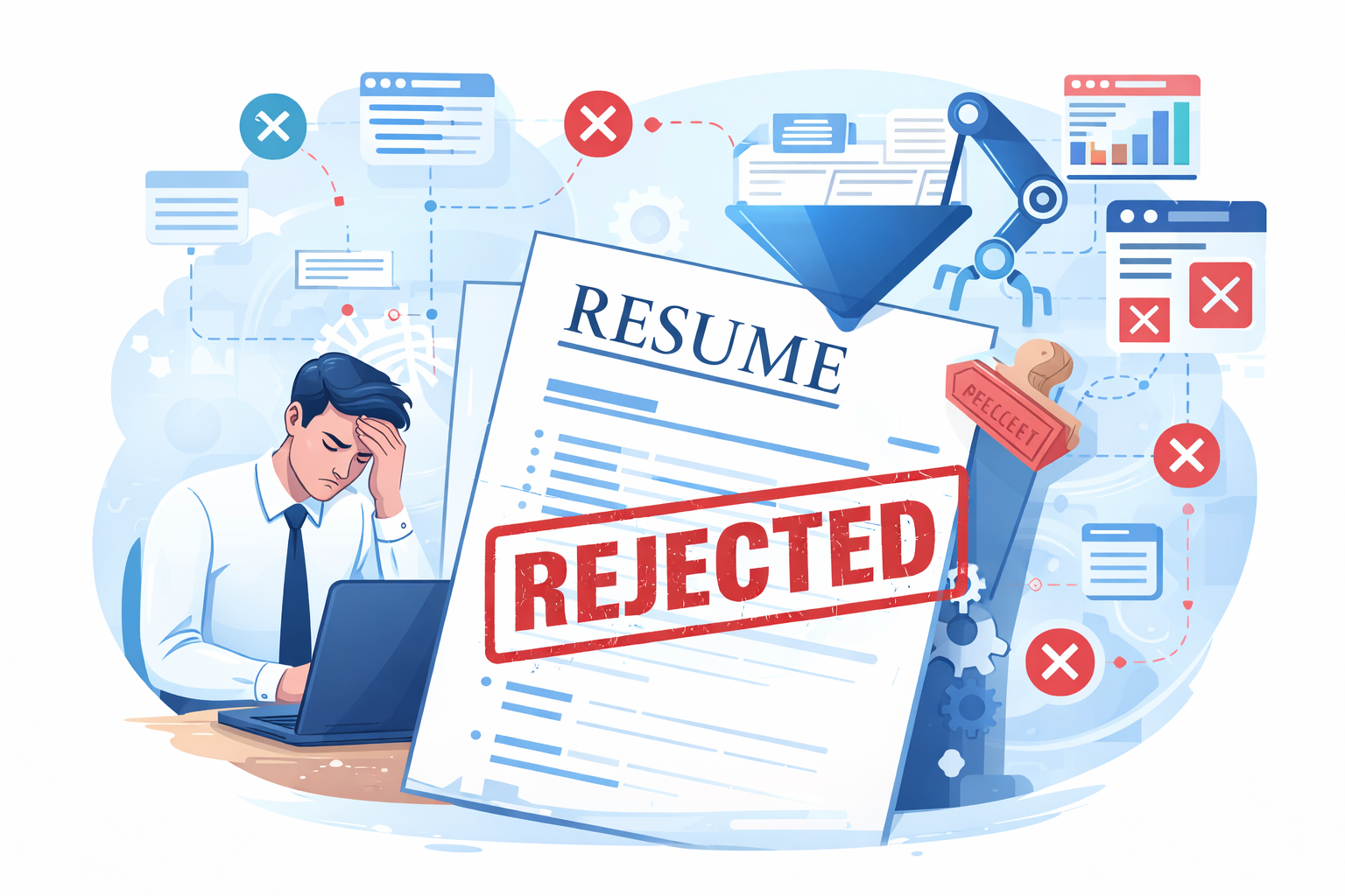 Why Your Resume Keeps Getting Rejected (Before a Human Ever Sees It)